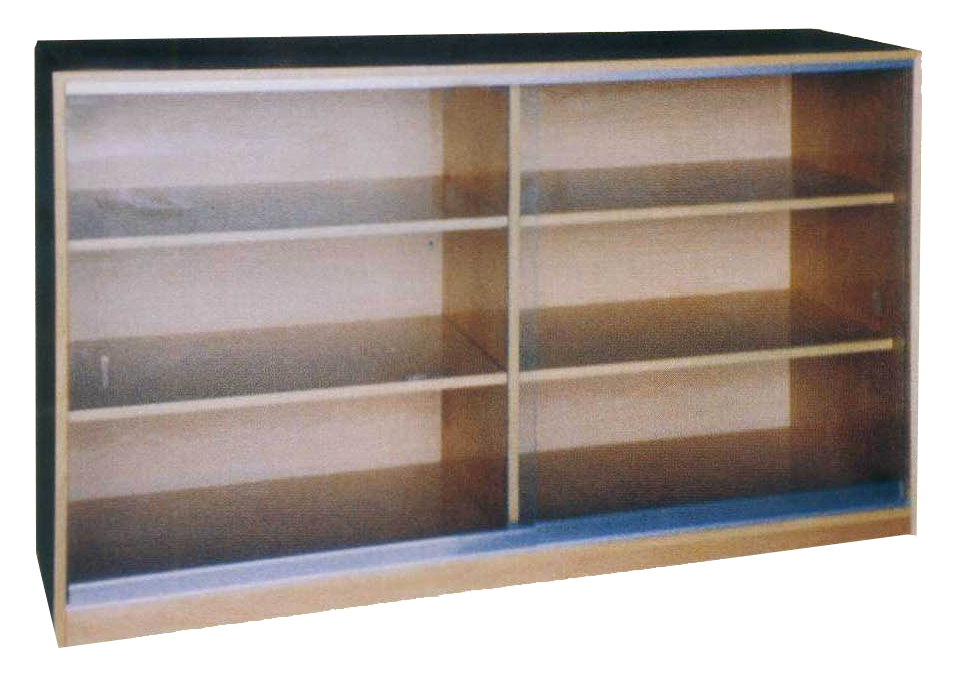 1.2附玻璃門教具櫃