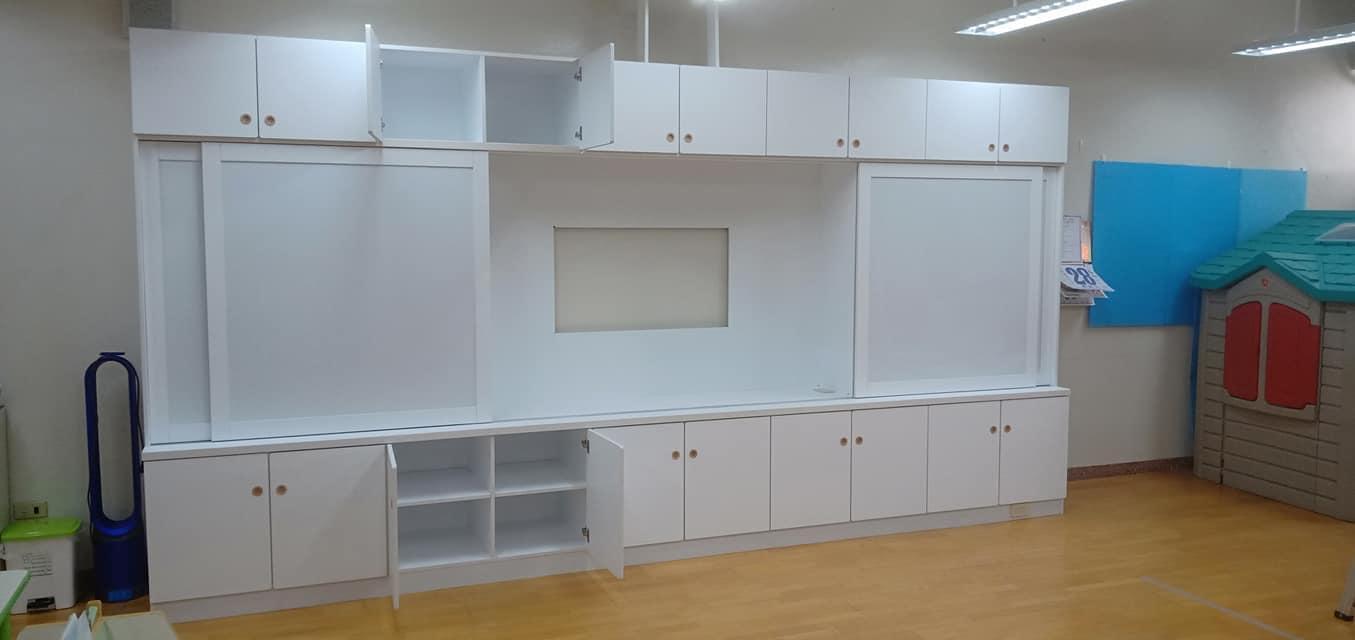 11.5 白板棉被綜合櫃