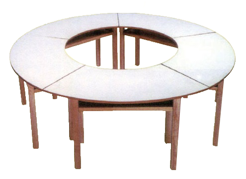 13.1C-086扇形桌