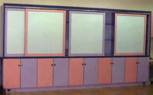 5.5 白板棉被綜合櫃