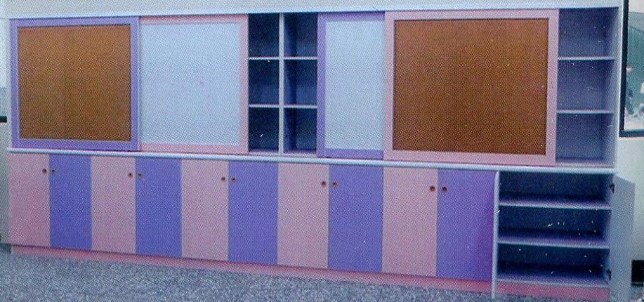 17.3 B093白板綜合置物櫃