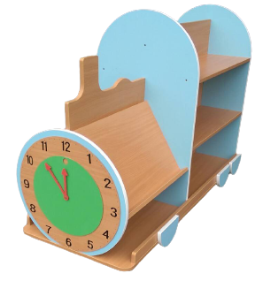 13.2 B200火車時鐘書櫃