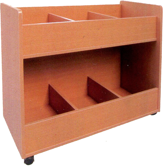 13.5 雙層圖書車