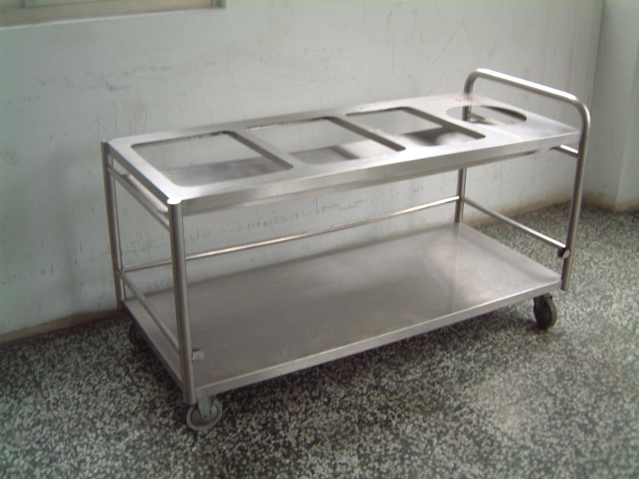 11.4 不銹鋼推餐車