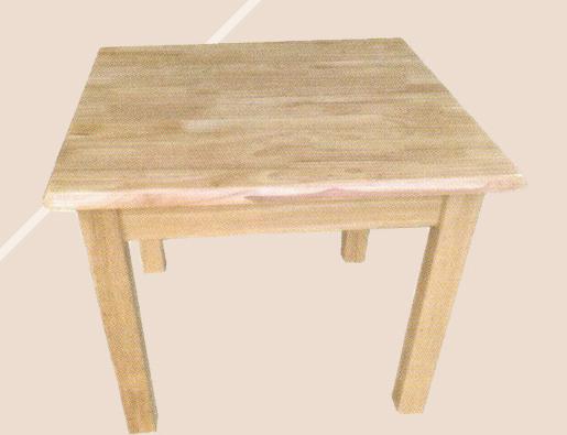 10.1 C-093原木四方桌