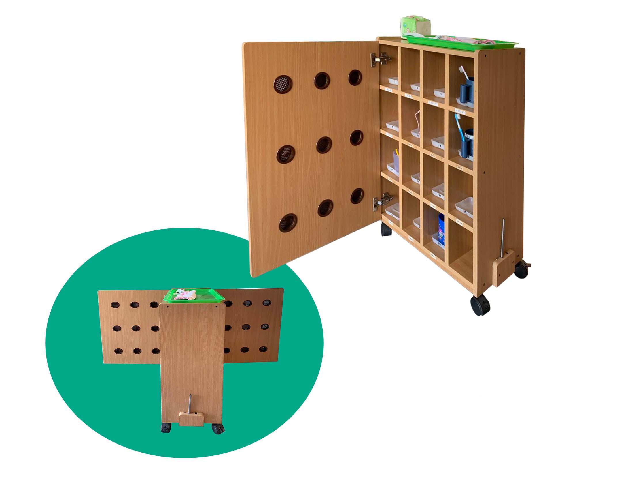 15.3 32人雙面茶杯櫃