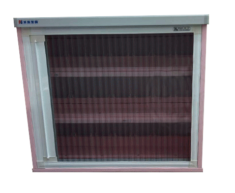 19.2 塑鋼茶杯吊櫃(紗網拉門)