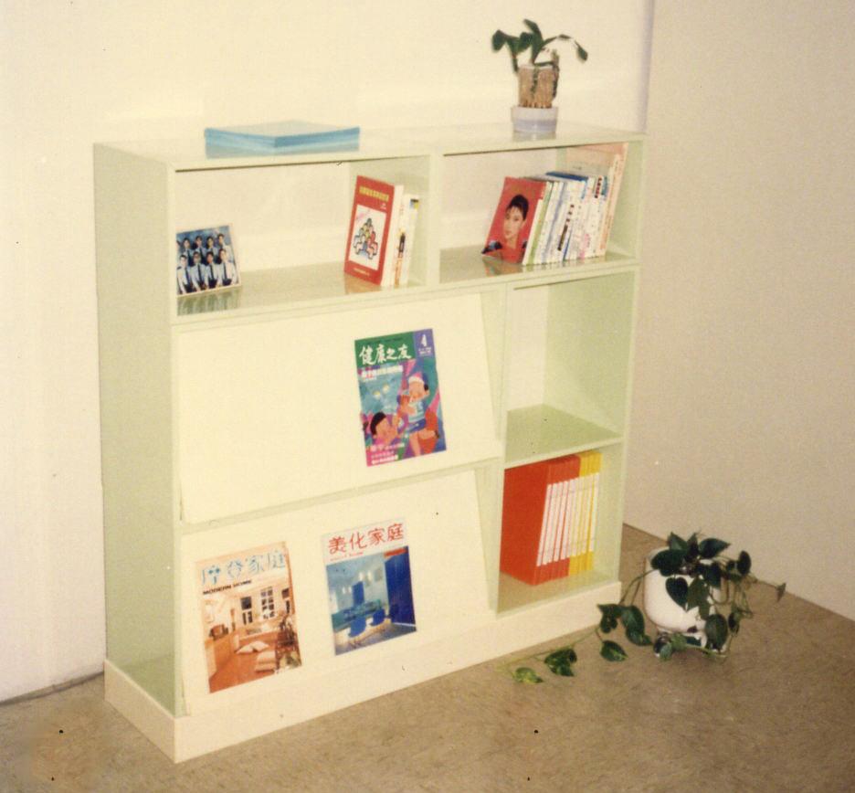 23.1 組合塑鋼展示圖書櫃